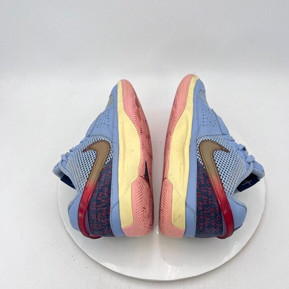 Nike Ja 1 Day One Men Size 8.5 DR8785 400 Cobalt Citron Hot Punch Pink Shoes - Picture 7 of 13